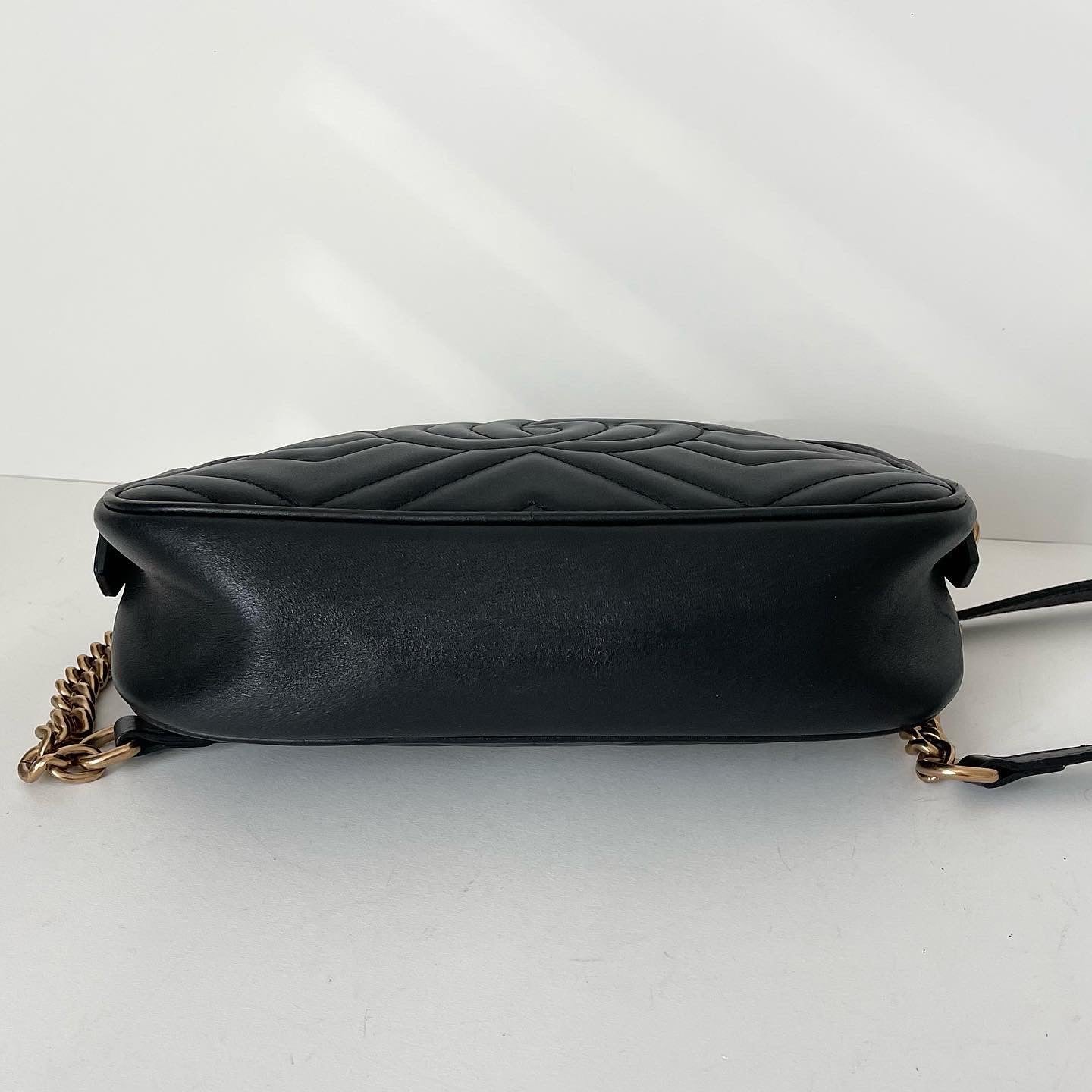 Authentic Gucci Marmont Small Camera Bag Black