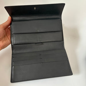 Louis Vuitton Matte Monogram Sarah Wallet Gray