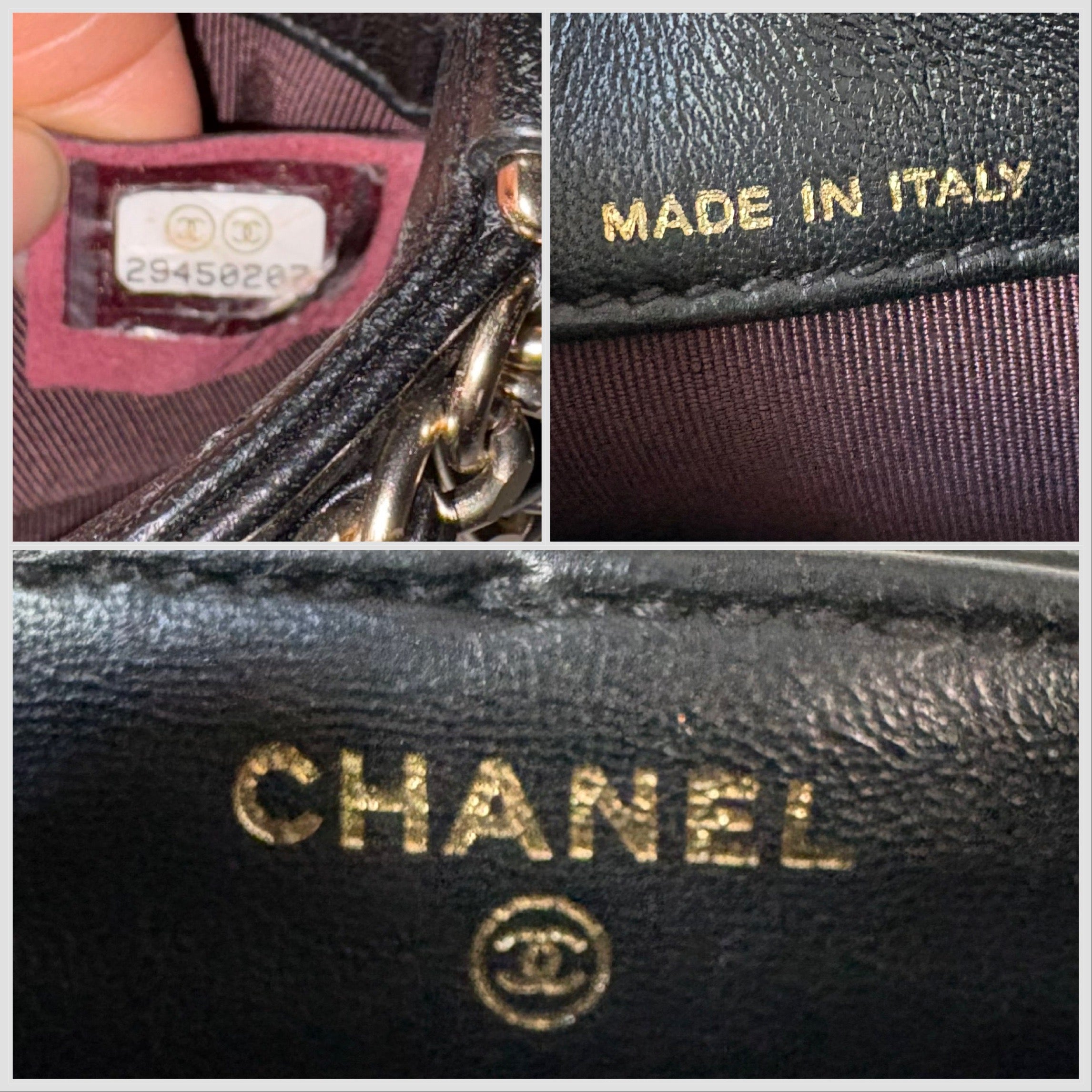 Authentic Chanel Tech Me Out Vertical Crossbody black
