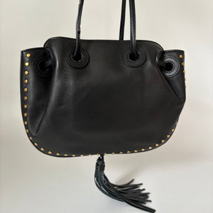 Chloe Studded Inez Bag Blacm