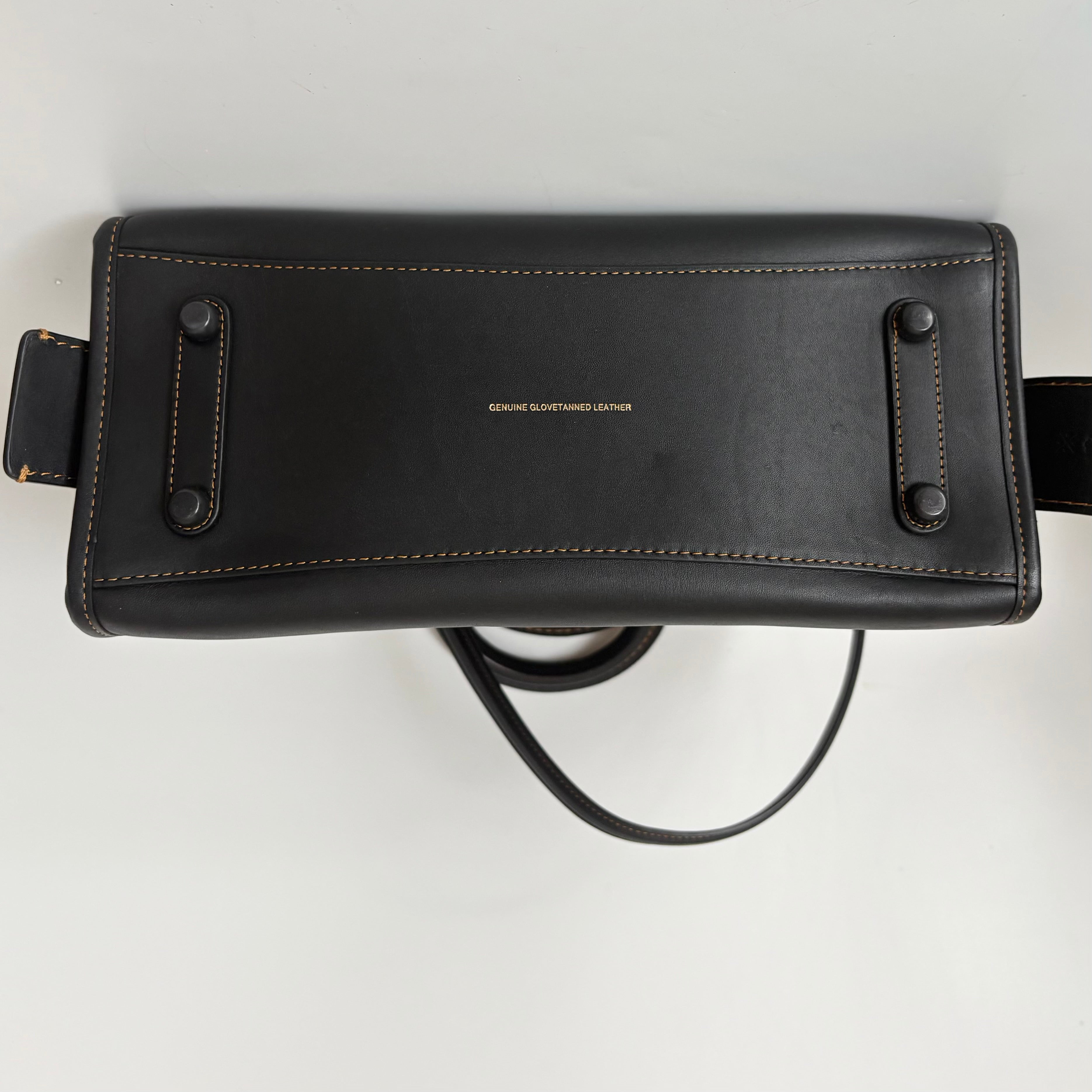 Authentic Coach Limited Edition Racecar Tote Black