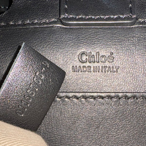 Chloe Studded Inez Bag Blacm