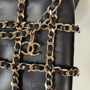 Authentic Chanel Tech Me Out Vertical Crossbody black