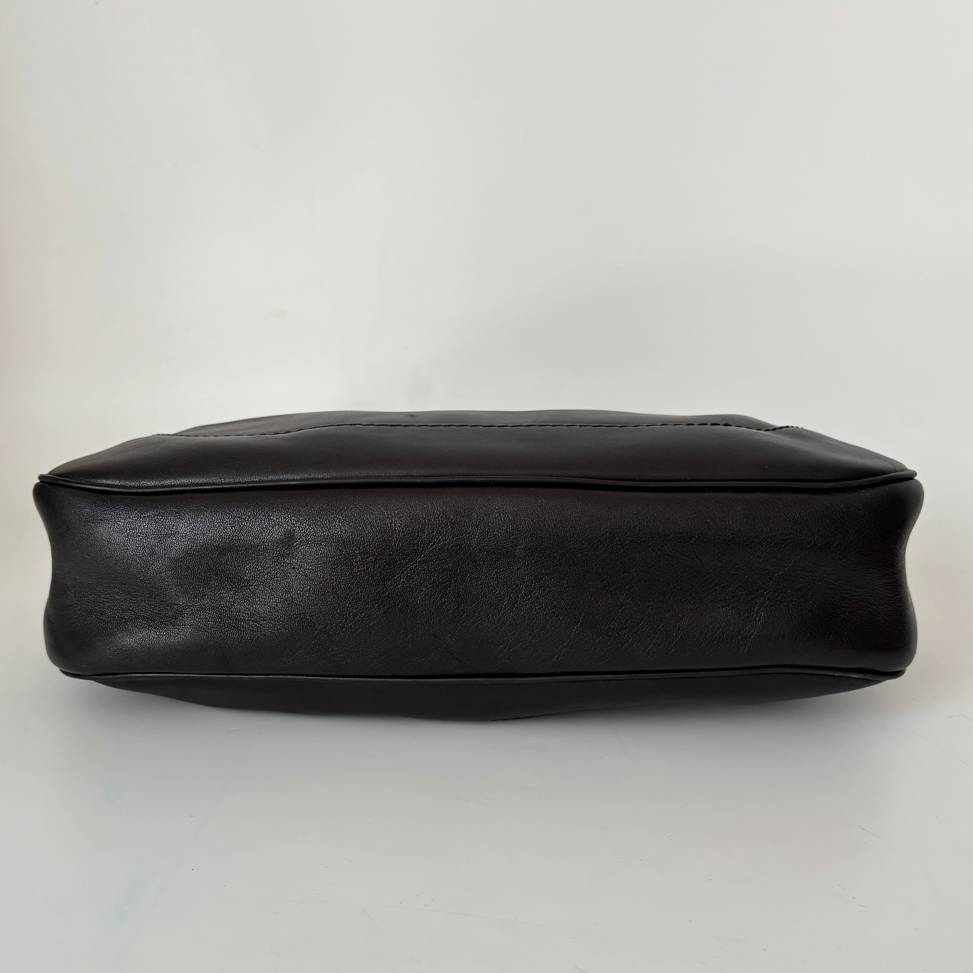 Authentic Gucci Jackie Convertible Shoulder Bag Crossbody Dark Brown