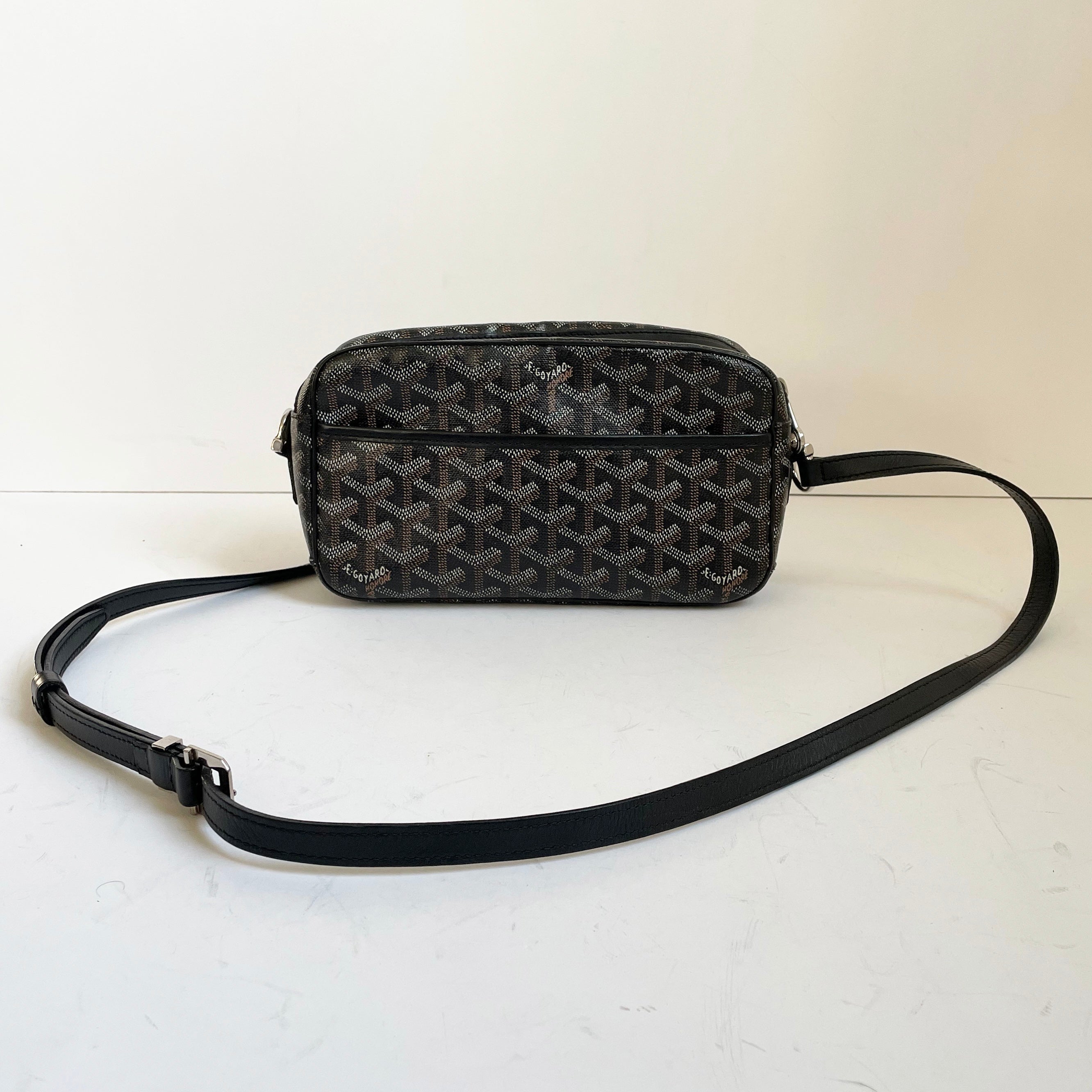Goyard Black Cap Vert Messenger Shoulder Bag – Savonches